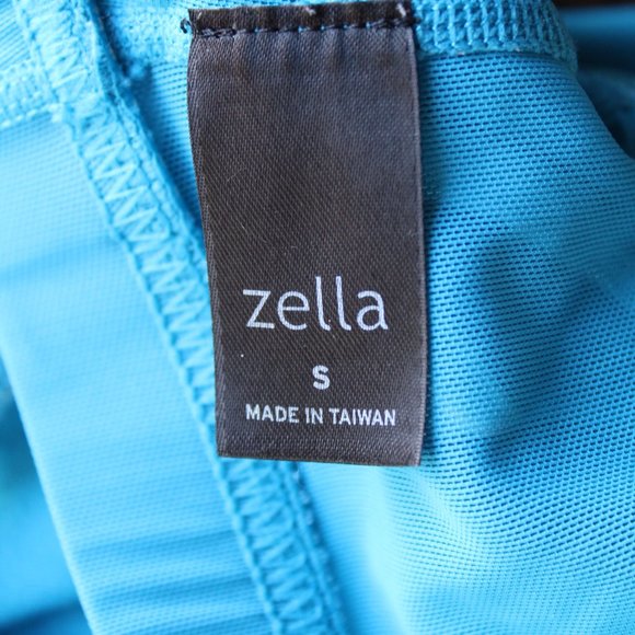 Blue Racerback With Shelf Bra Running Tank Top S - Picture 8 of 8